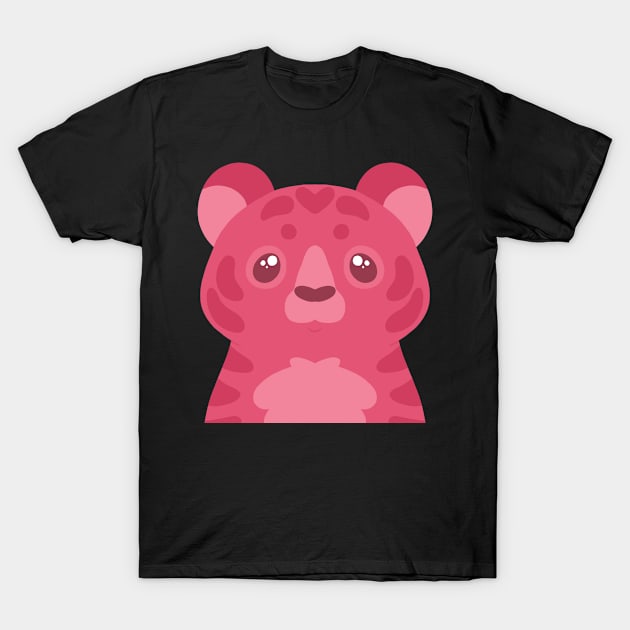 Pink tiger T-Shirt by IcyBubblegum